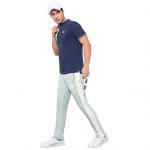 Mens Cotton Blend Causal Relaxed Fit Track Pant